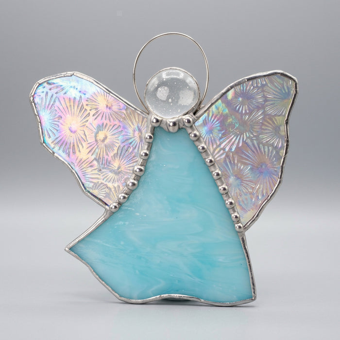 Stained glass angels
