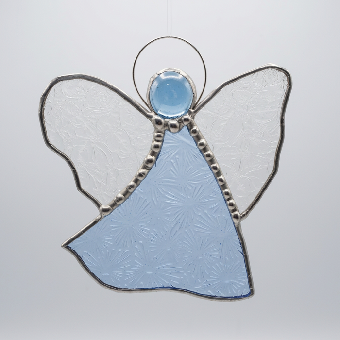 Stained glass angels