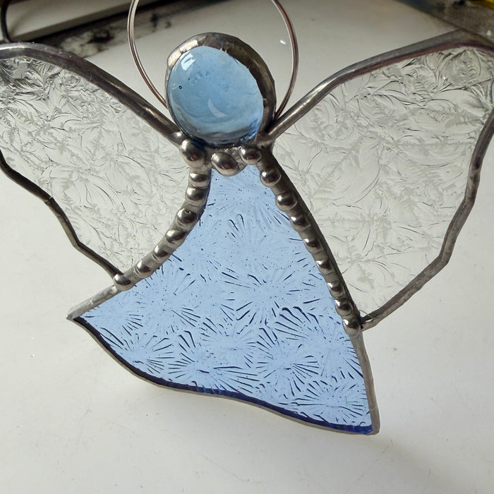 Stained glass angels