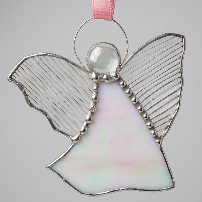 Stained glass angels