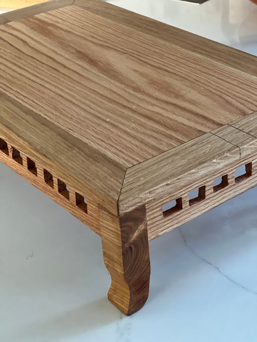 Large Bonsai Table Handmade Solid Oak